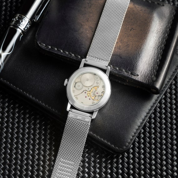 Unique gift for men, Wrist watch Pobeda 1980-1990… - image 4