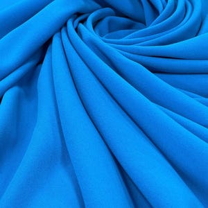 Stretch Lining-Lining Fabric-Polyester Lining-Lining-Bridal Fabric-Apparel Fabric-63 Colors!-Manhattan Lining Sapphire