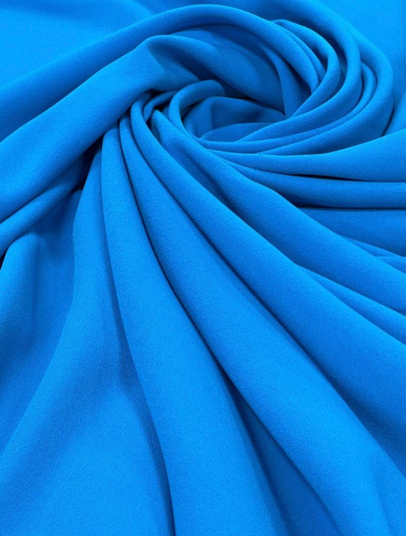 Stretch Lining-Lining Fabric-Polyester Lining-Lining-Bridal Fabric-Apparel Fabric-63 Colors!-Manhattan Lining Sapphire