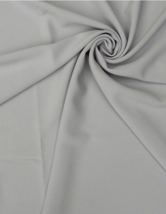 Light Grey Crepe Fabric-crepe Fabric 