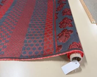 Designer Closet Closeout-Floral Apparel Fabric-First Come First Serve-Extremely Limited-6 yards Only