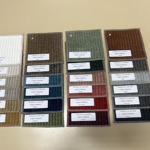 Cade Polyester Corduroy Fabric-Performance Corduroy-Upholstery Fabric-Fabric by the yard