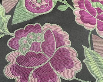 Floral Upholstery Fabric Remnant – 54" Wide, Limited Stock