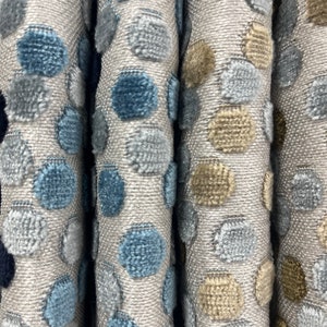 Gold Camel Polkadot Velvet-Polkadot Fabric-Polkadot Upholstery-Velvet Fabric-Upholstery Fabric-Upholstery Velvet-Home Decor