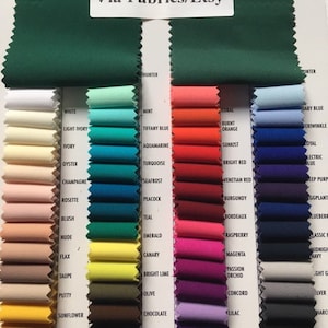 Stretch Lining-Lining Fabric-Polyester Lining-Lining-Bridal Fabric-Apparel Fabric-63 Colors!-Manhattan Lining
