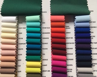 Stretch Lining-Lining Fabric-Polyester Lining-Lining-Bridal Fabric-Apparel Fabric-63 Colors!-Manhattan Lining