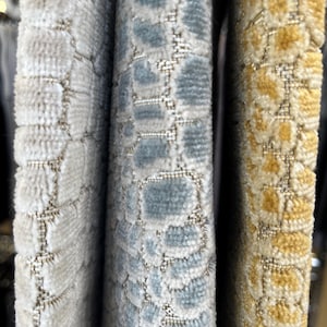 Crocodile Theme Upholstery Velvet-Animal Theme Velvet-2 Colors