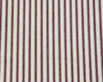 Cotton Ticking-Stripe Cotton Fabric-Apparel Fabric-Craft Fabric-3 colors