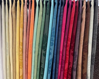 Damascus Upholstery-Damask Fabric-Drapery Fabric-19 Colors