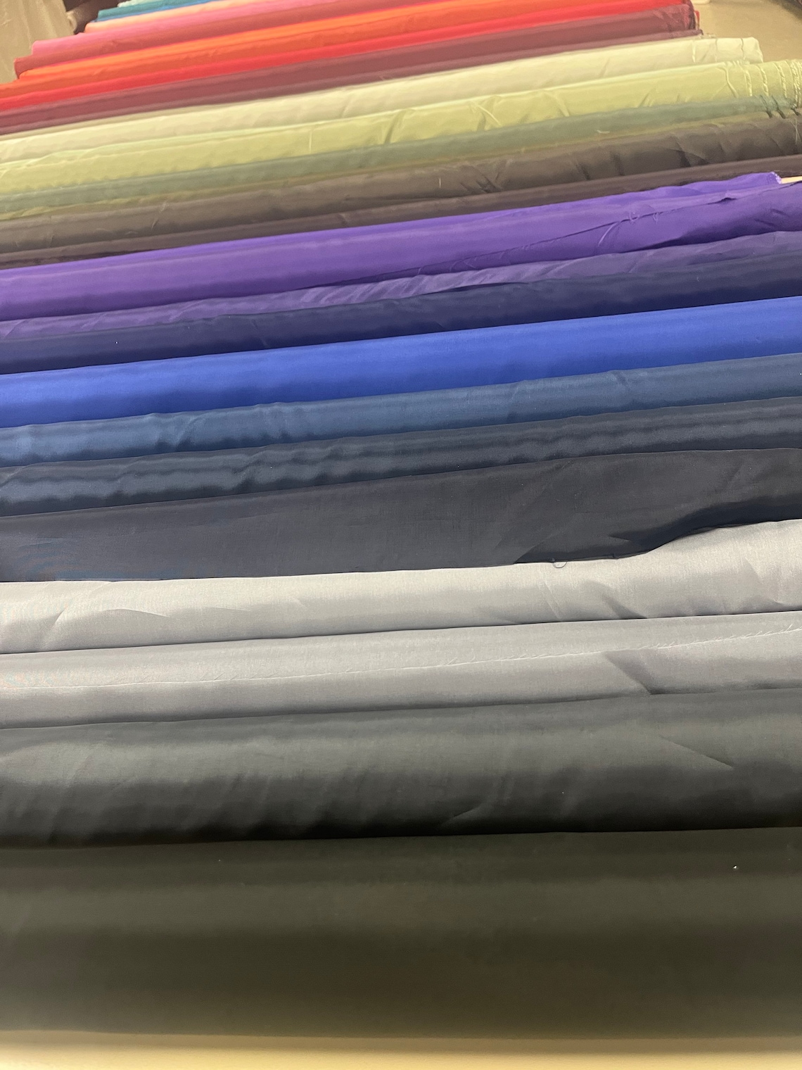 Bemberg Rayon Lining Swatch Cardsbemberg Liningrayon Etsy