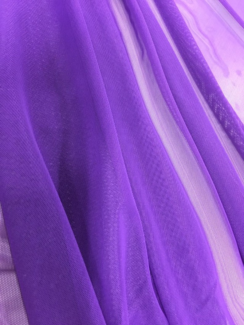 Plum Mesh-Power Mesh-Plum Spandex Mesh-Nylon Mesh-Spandex Mesh-4 way Nylon Stretch Mesh-Plum Nylon Mesh Fabric-Spandex Mesh Fabric-Mesh