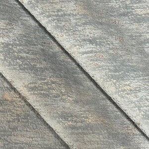 Velvet-100% Polyester Velvet Fabric-Burned Out Velvet-Upholstery Fabric-Velvet Upholstery-Home Decor-10 Colors! Silver/Gold