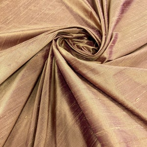 Orange Dupioni-Silk Dupioni Fabric-Silk Fabric-Silk-Bridal Fabric-Apparel Fabric-Drapery Fabric-Color: #114