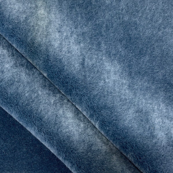 French Blue Mohair-Blue Mohair-Mohair Fabric-Mohair-Upholstery Fabric-Upholstery-Furniture Fabric-Home Decor-Heavy Pile Mohair-57 Colors!