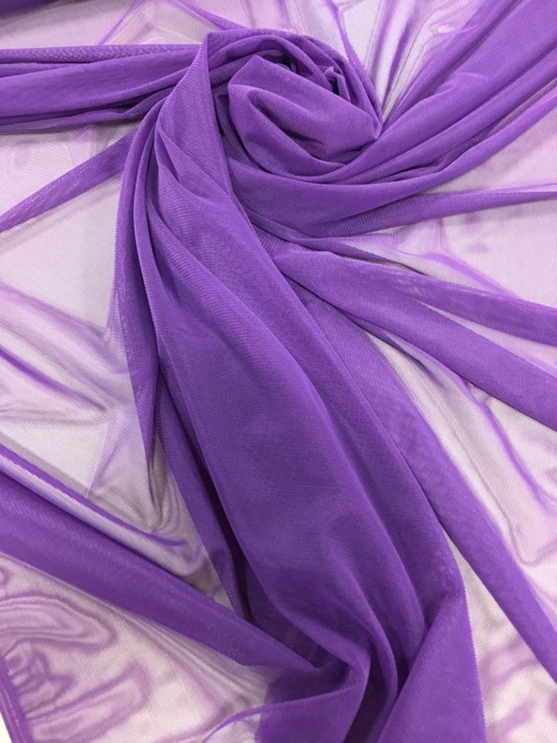 Plum Mesh-Power Mesh-Plum Spandex Mesh-Nylon Mesh-Spandex Mesh-4 way Nylon Stretch Mesh-Plum Nylon Mesh Fabric-Spandex Mesh Fabric-Mesh