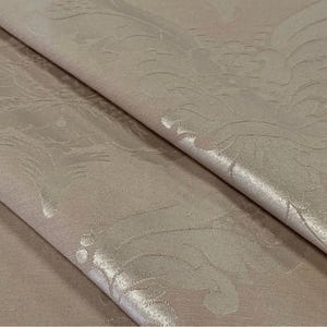 Damascus Upholstery-Damask Fabric-Drapery Fabric-19 Colors Sand