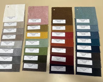 Polyester Chenille Upholstery Fabric by the Yard, 54" Wide, Backed