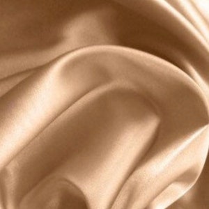 Apricot Stretch Satin Charmeuse-Apricot Charmeuse-Stretch Charmeuse-Poly Charmeuse-Satin Charmeuse-Sylvia Stretch Charmeuse