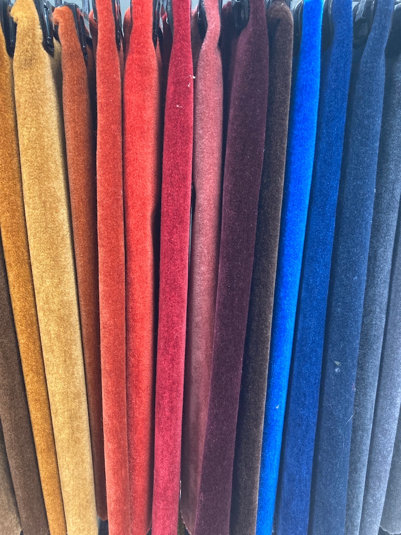 Electric Blue Velvetblue Velvetvelvet Etsy