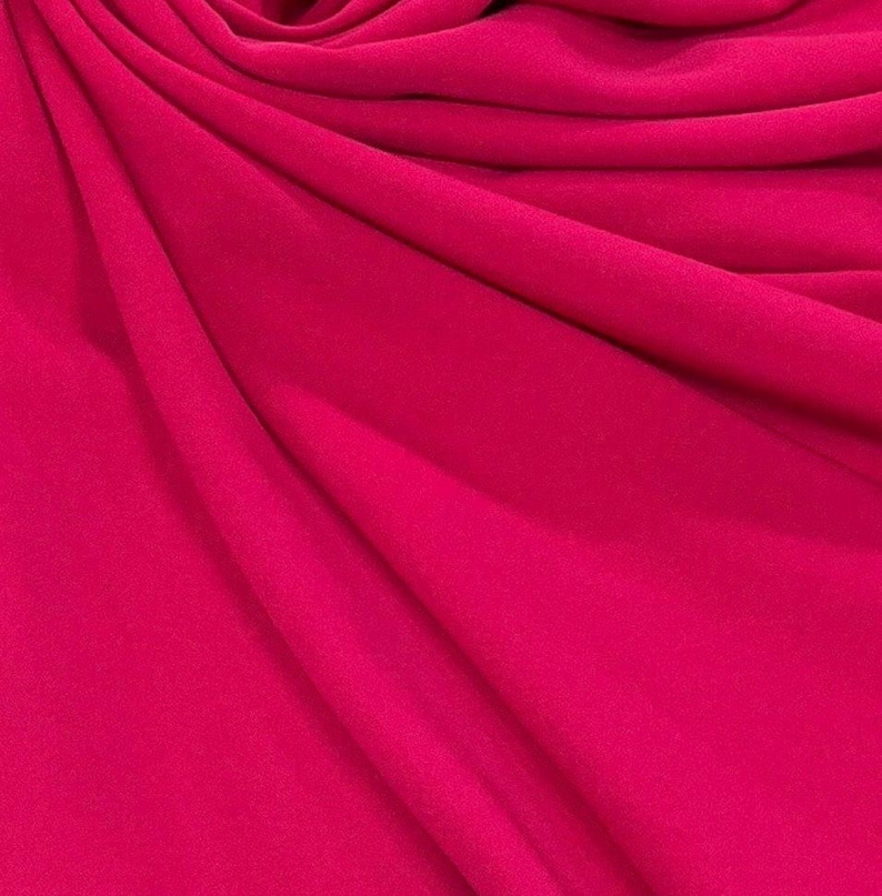 Stretch Lining-Lining Fabric-Polyester Lining-Lining-Bridal Fabric-Apparel Fabric-63 Colors!-Manhattan Lining Cherry