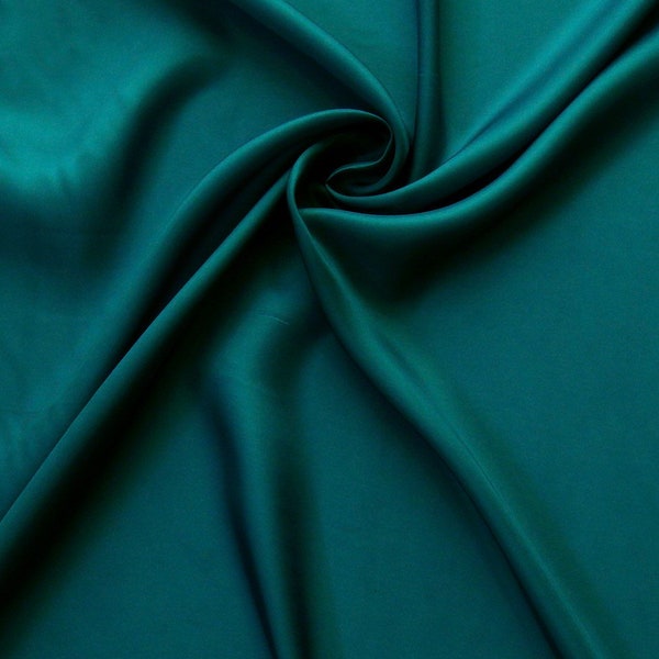 Teal Green Rayon Lining-Teal Green Lining-Bemberg Lining-Rayon Fabric-Rayon Lining-Suit Lining-Apparel Lining