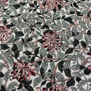 Floral Cotton Fabric-Upholstery Fabric-Commercial Upholstery-Home Decor-Interior Fabric