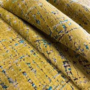 Montenegro Velvet-Yellow Velvet-Gold Upholstery-Upholstery Fabric-Velvet Upholstery-Velvet-Upholstery