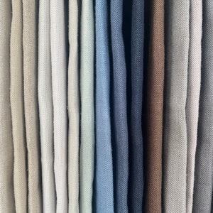 Bluestone Linen-Blue Linen-Linen Fabric-Upholstery Fabric-Slipcover Fabric-Commercial Upholstery-Drapery Fabric-Apparel Fabric
