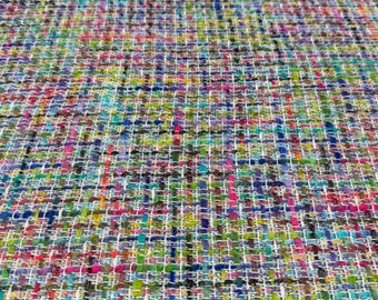 Closeout Boucle-Boucle Apparel Fabric-Nonreorderable