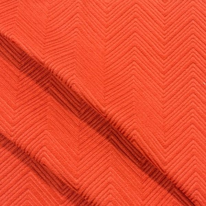 Orange Herringbone Fabric-Orange Upholstery Fabric-Herringbone Fabric-Upholstery Fabric-Drapery Fabric-Furniture Fabric