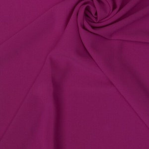 Passion Orchid Crepe Fabric-Crepe Fabric-Poly Crepe-Bridal Fabric-Apparel Fabric-Medium Crepe-Manhattan Crepe-www.ViaFabrics.com