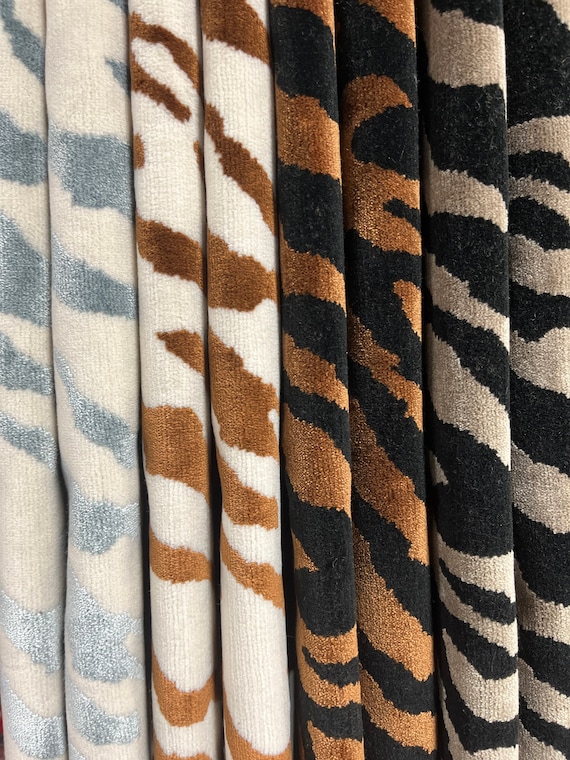 Velvet-velvet Fabric-tiger Print-animal Print - Etsy Velvet-velvet Fabric-tiger Print-animal Print - Etsy
