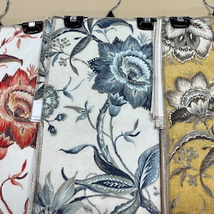 Digital Print Fabric-Pillow Fabric-Cotton Fabric-Floral Print Fabric-Upholstery Fabric-Floral Fabric-Drapery Fabric-Home Decro Fabric