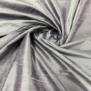 Purple Dupioni-Silk Dupioni Fabric-Silk Fabric-Silk-Bridal Fabric-Apparel Fabric-Craft Fabric-Drapery Fabric-Color: #220
