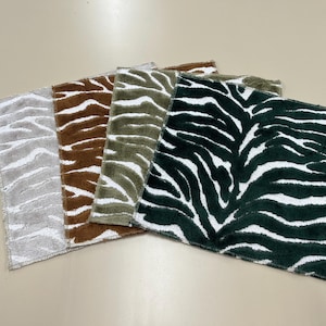 Tiger Velvet-Animal Print Fabric-Velvet Fabric-Home Decor-Upholstery Velvet-Hand Bag Fabric-Upholstery Fabric
