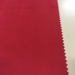 Red Faux Suede-Faux Suede-Suede-Suede Upholstery-Suede Fabric-Home Decor-Upholstery Fabric