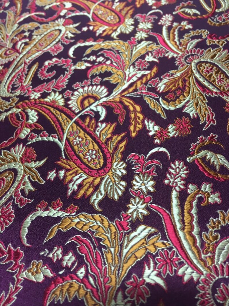 BrocadesBrocade FabricSilk/Rayon BrocadesSilk Etsy