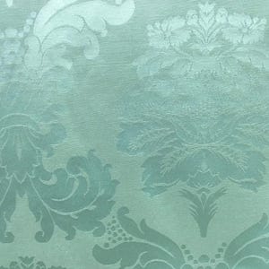 Damascus Upholstery-Damask Fabric-Drapery Fabric-19 Colors Sage