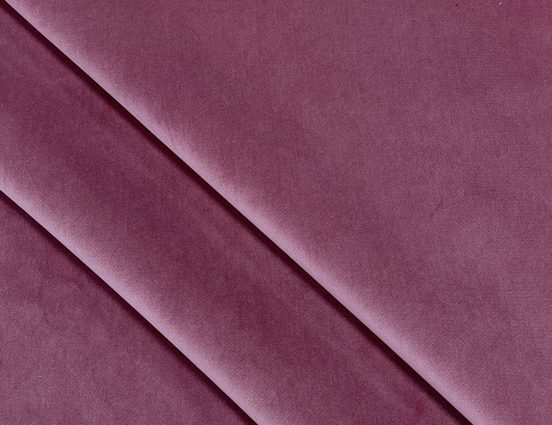 Vivian Velvet Fabricblush Velvetpink Velvetupholstery Fabricdrapery