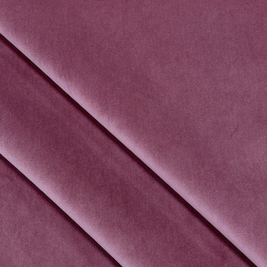 Vivian Velvet Fabric-Blush Velvet-Pink Velvet-Upholstery Fabric-Drapery Fabric-More colors at www.ViaFabrics.com