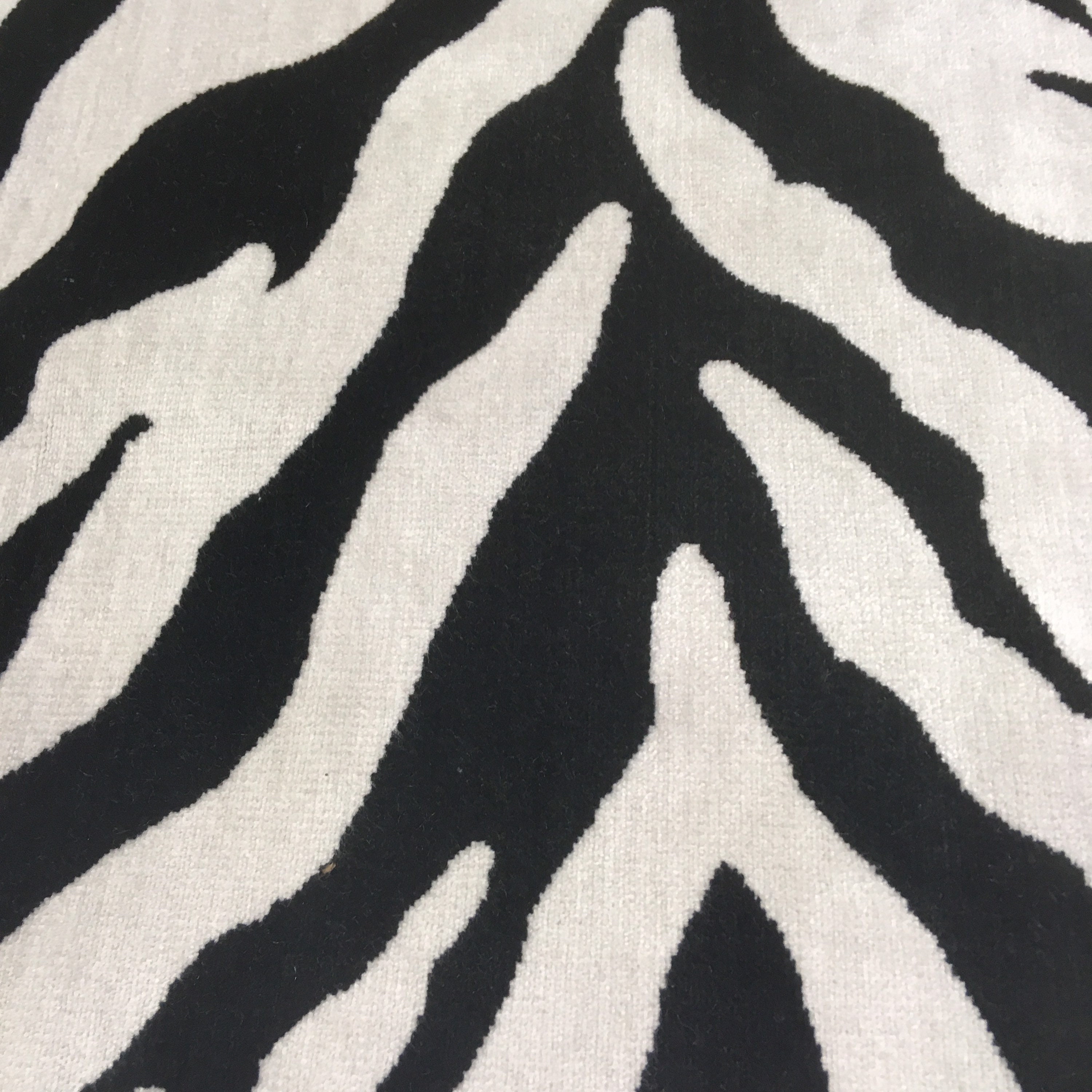 Zebra Velvetvelvet Fabricanimal Print Fabricupholstery Etsy