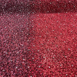 Darcy Red Ombre Beaded Fabric-Red Ombre Sequins Fabric-Red Beaded Fabric-Sequins Fabric-Apparel Fabric-Special Occasion Fabric