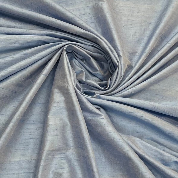 Blue Silk Dupioni-Silk Dupioni-Dupioni Fabric-Silk Fabric-Silk-Bridal Fabric-Apparel Fabric-Craft Fabric-Drapery Fabric-Color: #231