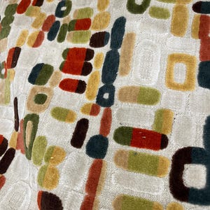 Geometric Velvet-Geometric Fabric-Velvet Fabric-Upholstery Fabric-Commercial Upholstery-Home Decor