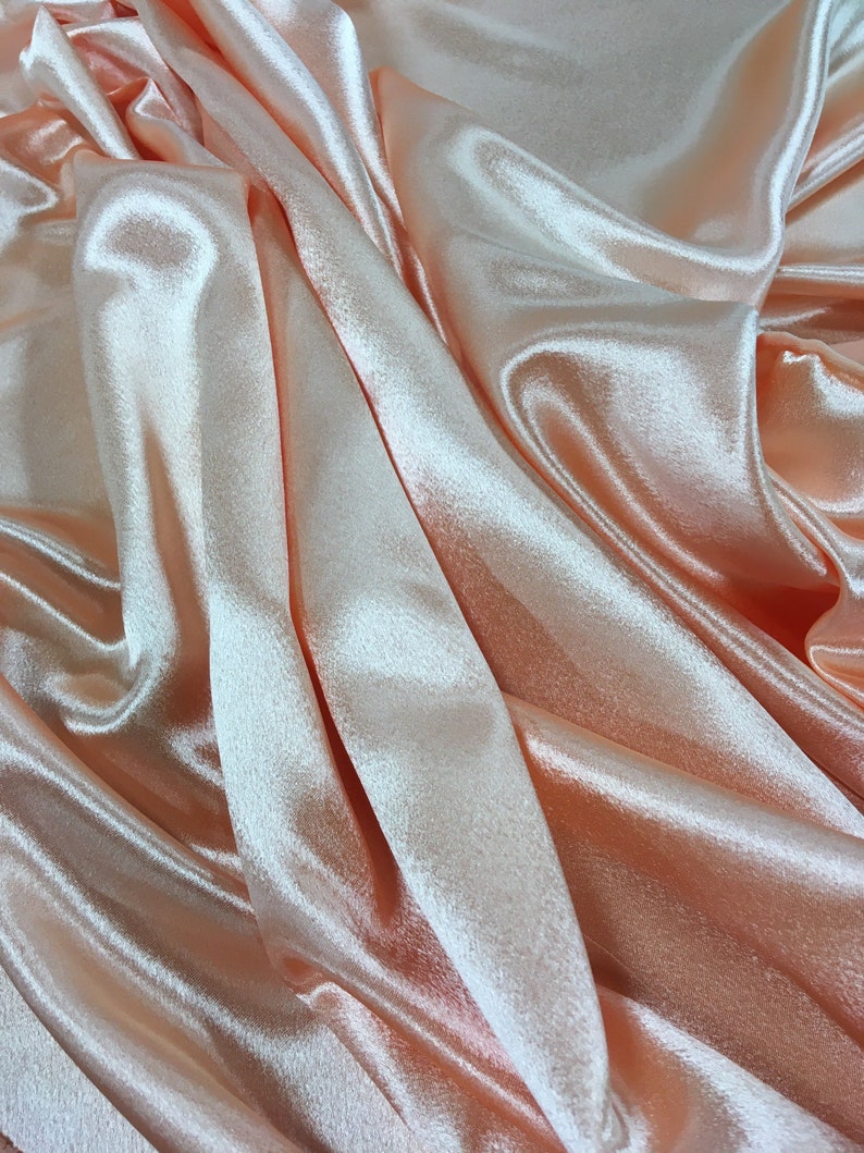 Crepe Back Satin-Polyester Crepe Back Satin-Crepe Fabric-Satin | Etsy