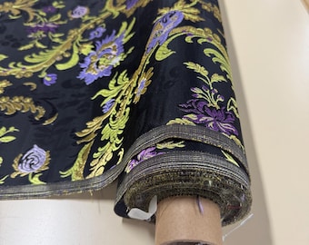Designer Closet Closeout-Floral Apparel Fabric-First Come First Serve-Extremely Limited-12 yards Only