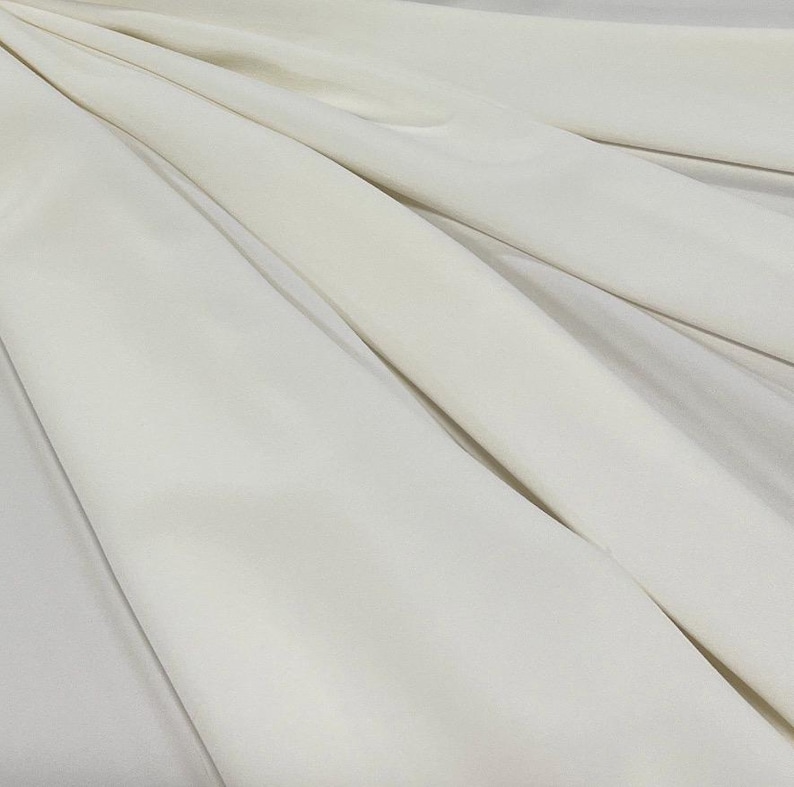 Stretch Lining-Lining Fabric-Polyester Lining-Lining-Bridal Fabric-Apparel Fabric-63 Colors!-Manhattan Lining Pearl