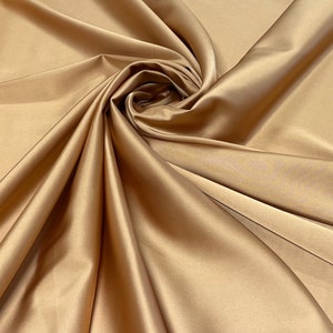 Stretch Satin-Auric Satin Fabric-Auric Stretch Satin-Stretch Fabric-Satin-Apparel Fabric-Xanadu Stretch Satin