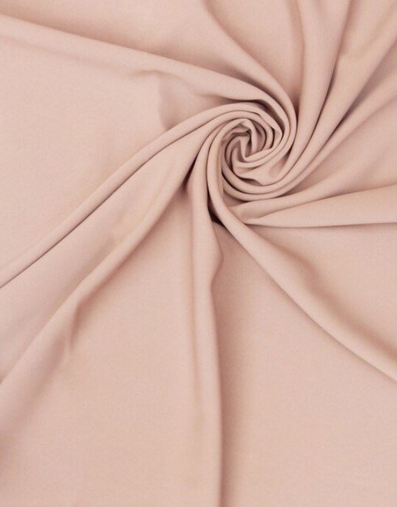 Rosette Crepe FabricPink Crepe FabricSeventh AveCrepe Etsy