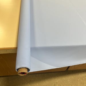 Periwinkle Crepe Fabric-Crepe Fabric-Poly Crepe-Bridal Fabric-Apparel Fabric-Medium Crepe-Manhattan Crepe-www.ViaFabrics.com